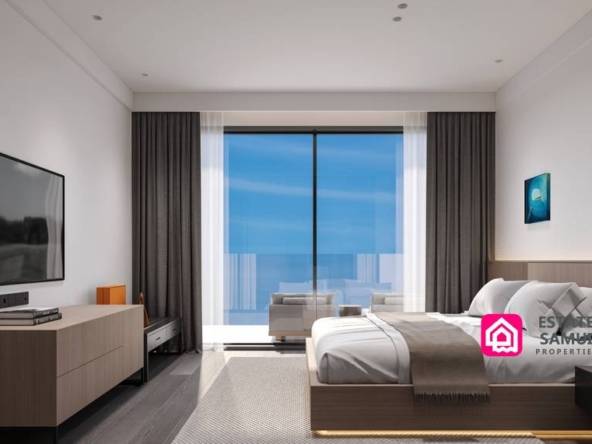 bedrooms with sea views