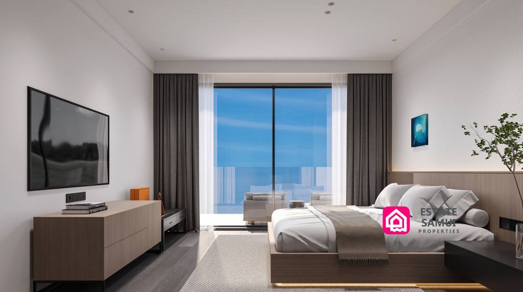bedrooms with sea views
