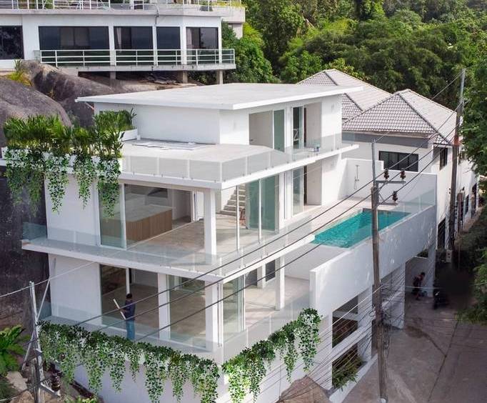 modern lamai villa for sale