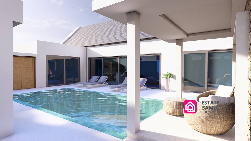 off-plan pool villas for sale