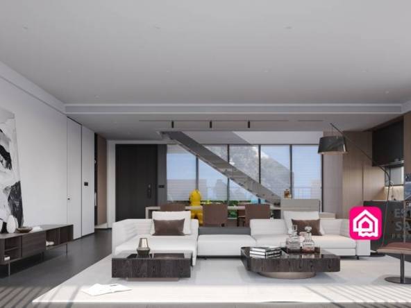 modern lounge area