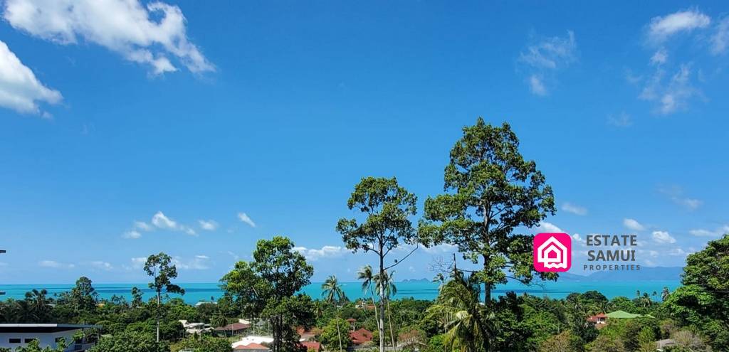 sea and island views from the properties