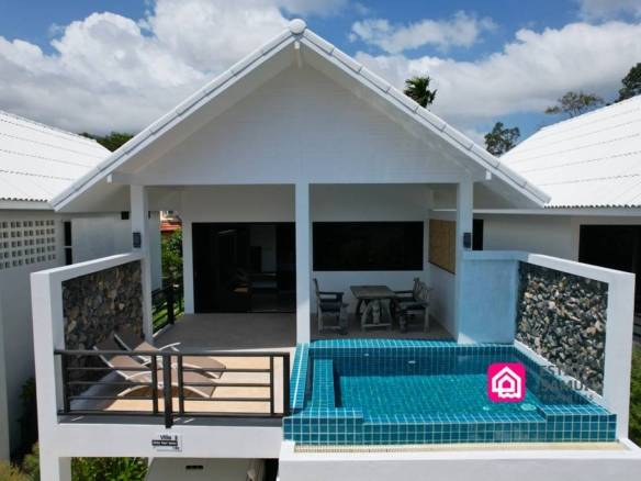 plunge pool bungalows, long term rental, koh samui