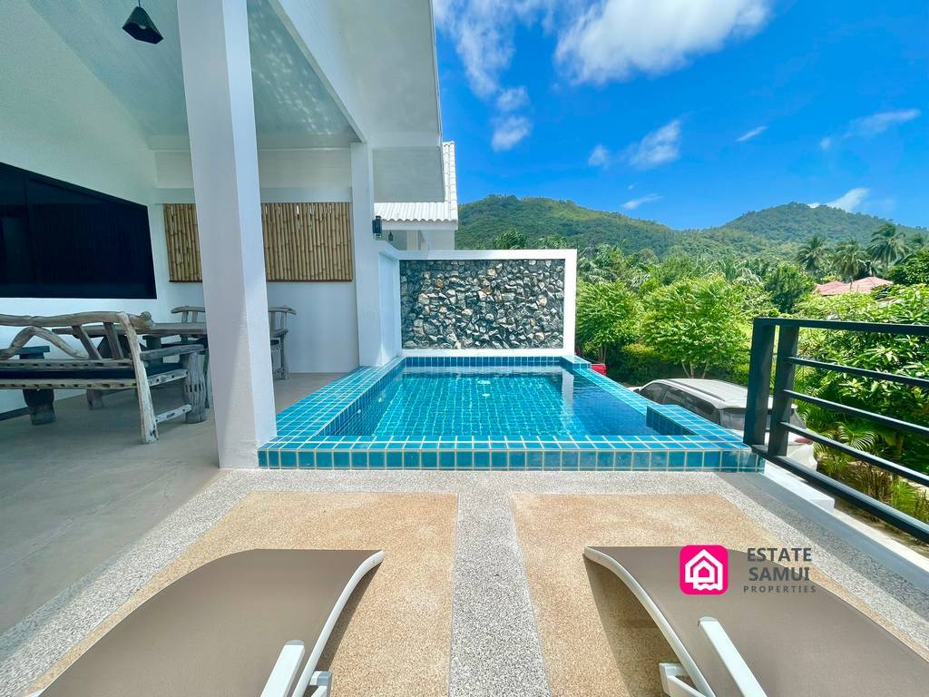 plunge pool bungalows