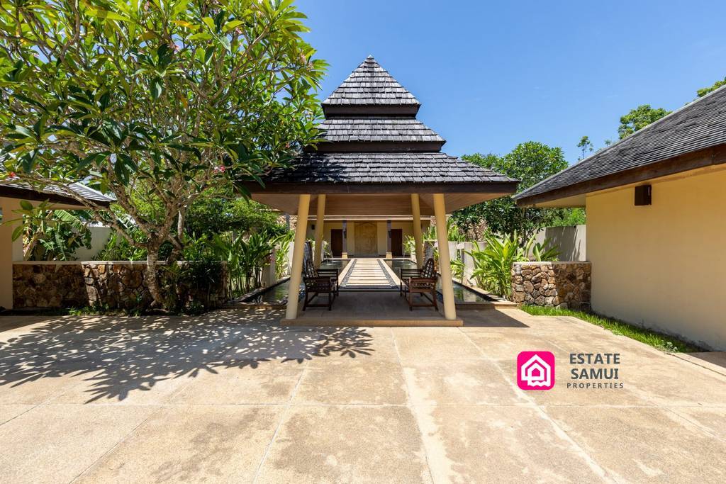 thong krut beach villa for sale, koh samui