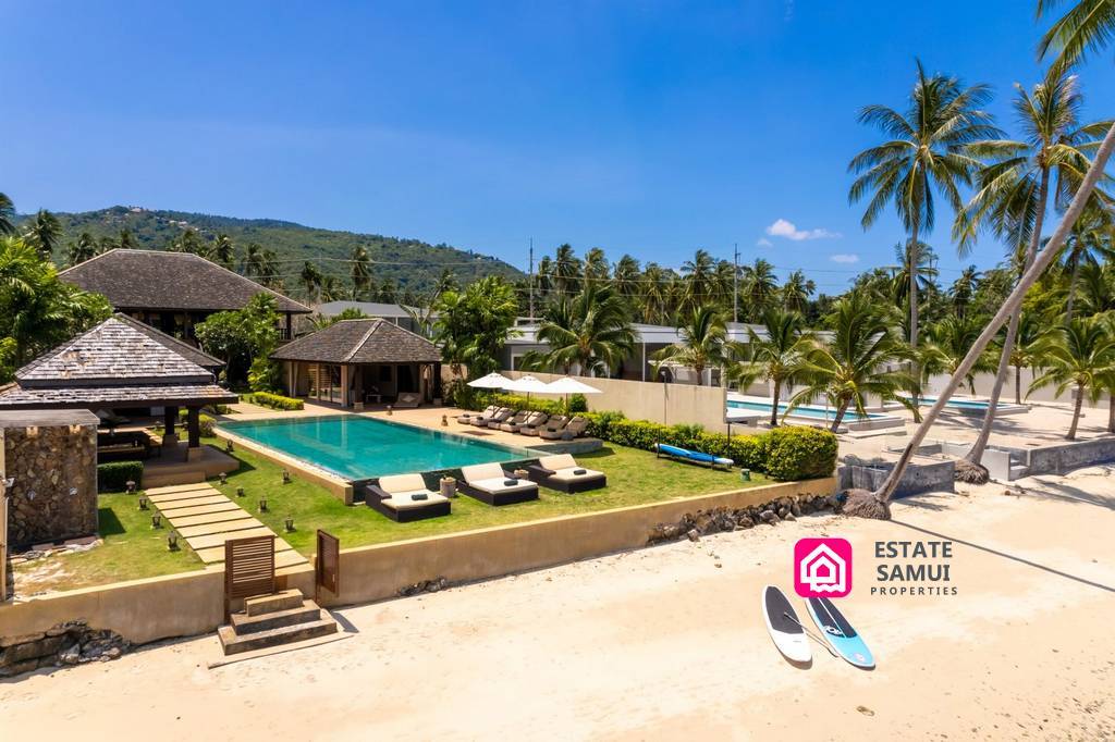 thong krut beach villa for sale, koh samui