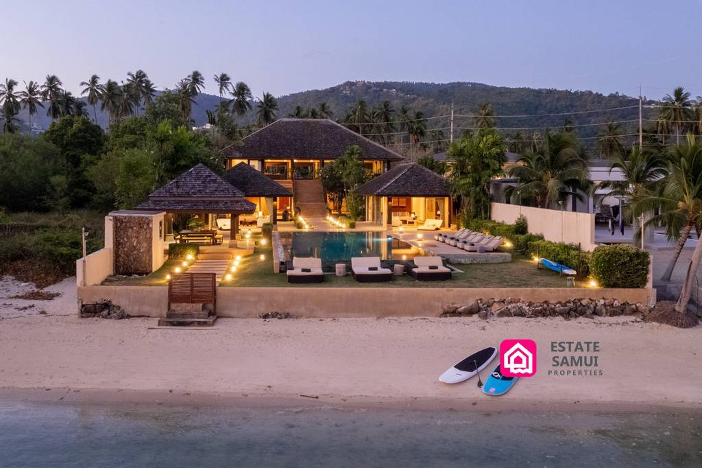 thong krut beach villa for sale, koh samui