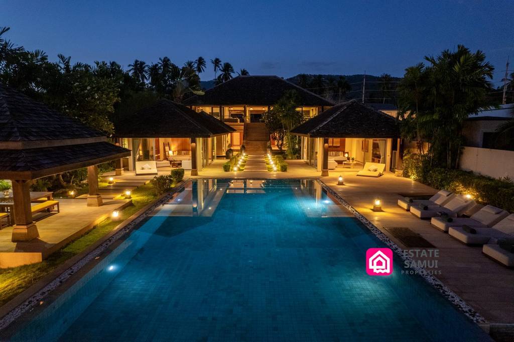 thong krut beach villa for sale, koh samui