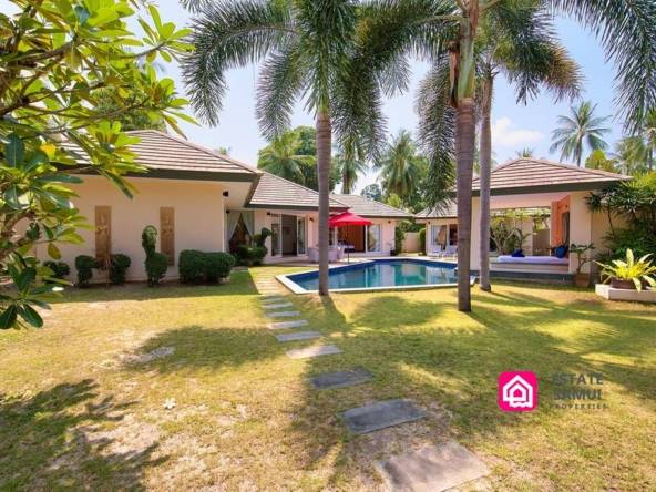 affordable beachside villa for sale, koh samui
