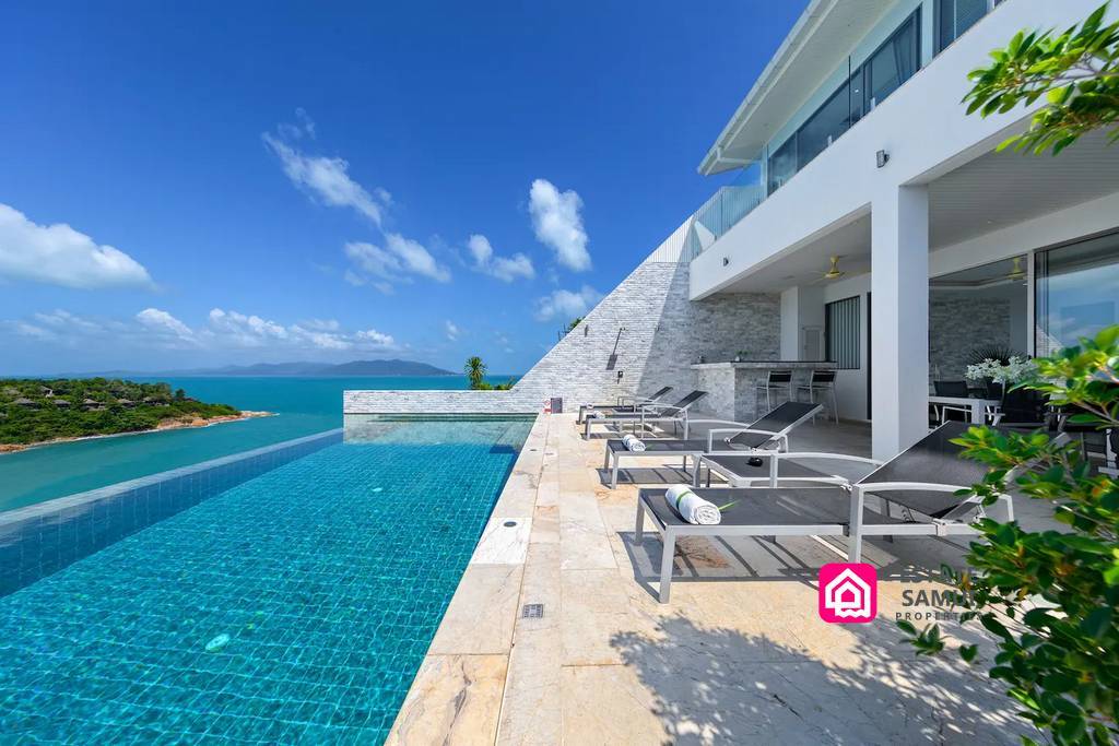 sunset view villa for sale, koh samui