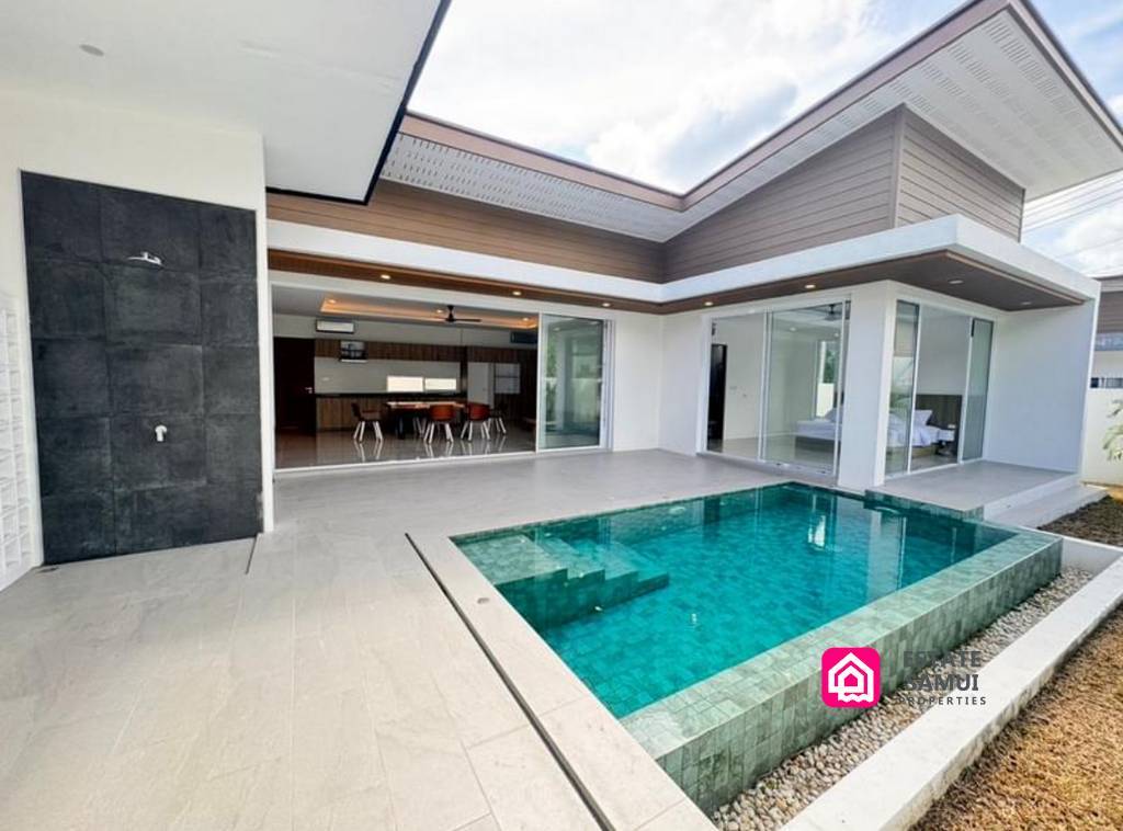 brand new pool villa
