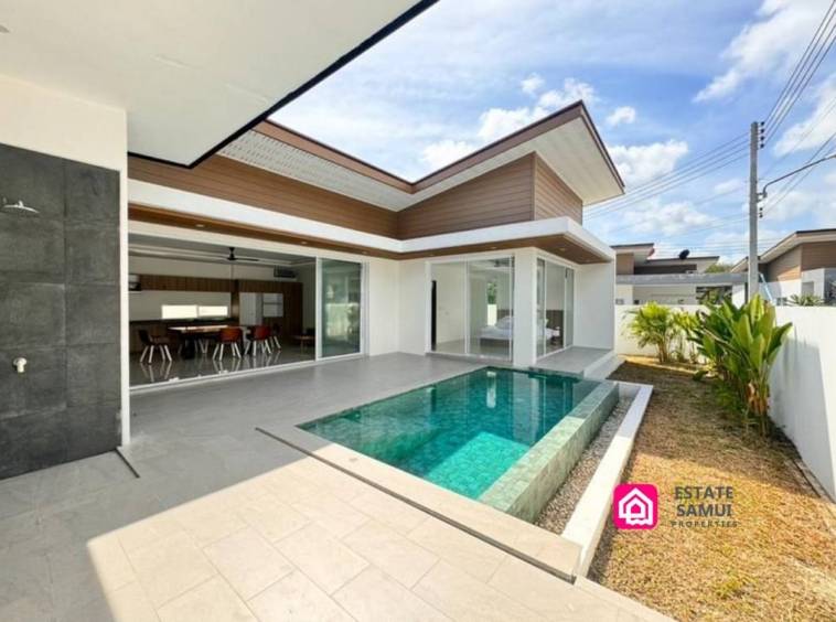 brand new pool villa for sale, koh samui