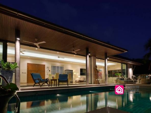 elegant sea view villa
