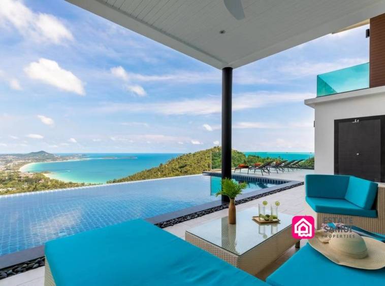 ocean view modern villa