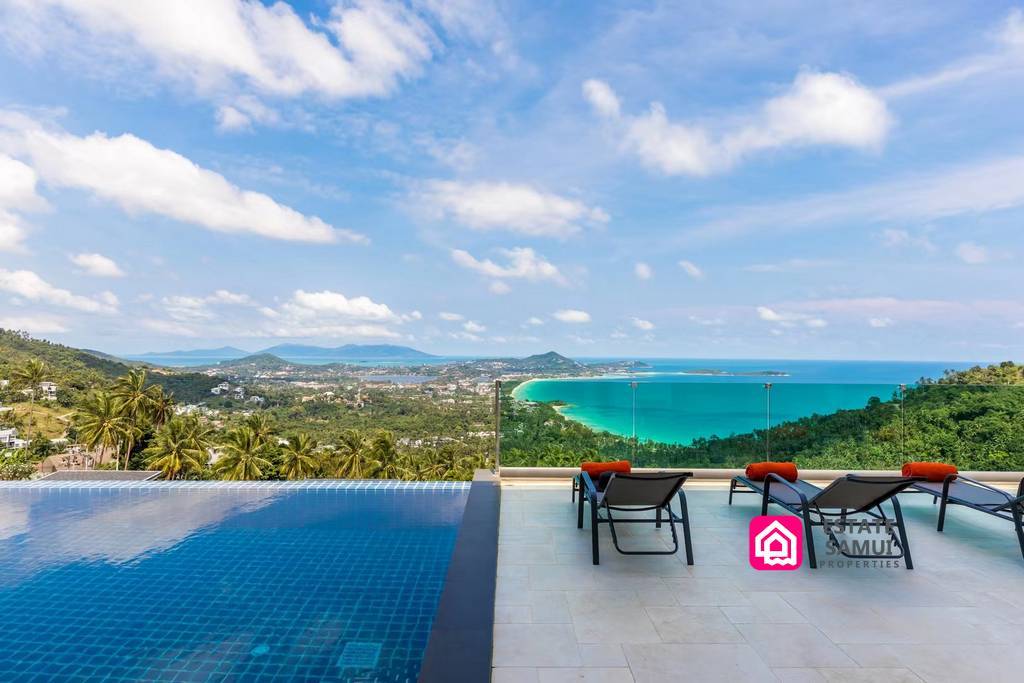 ocean view modern villa