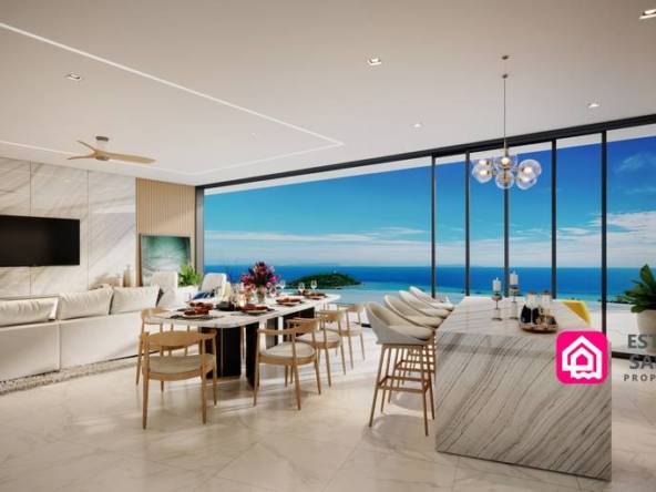 contemporary ocean view villas