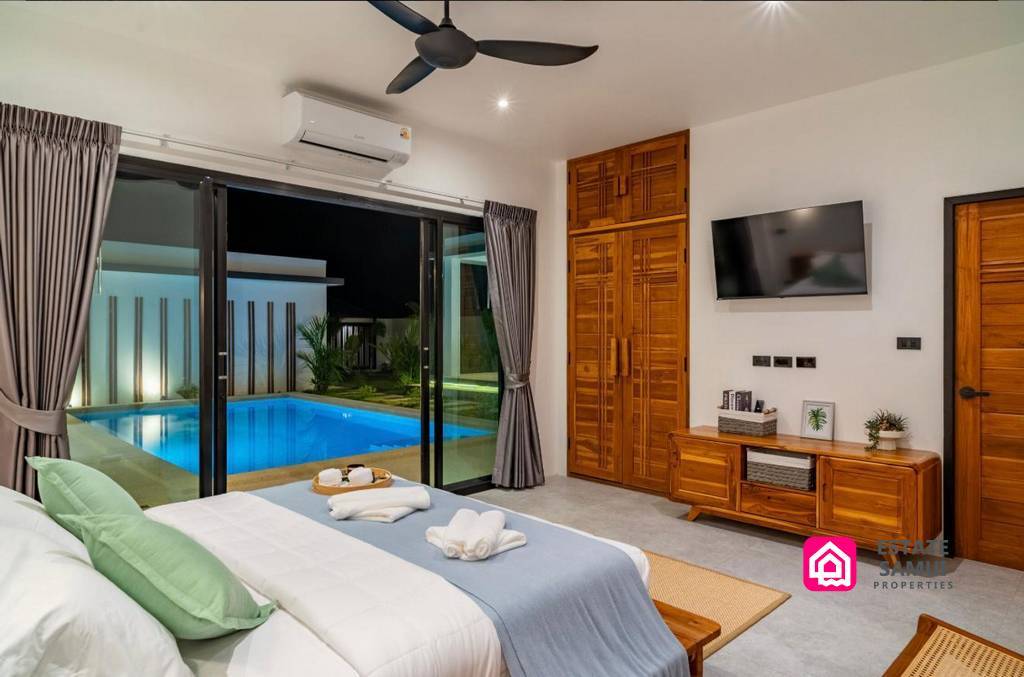 lamai modern pool villas