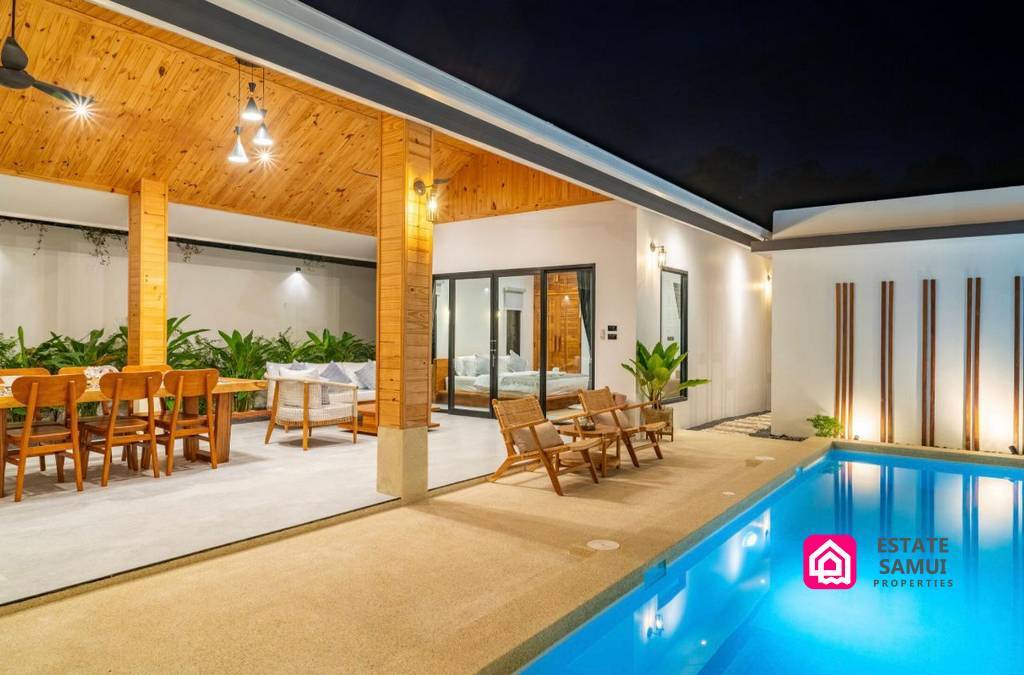 lamai modern pool villas