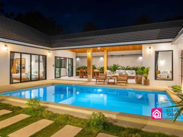 lamai modern pool villas