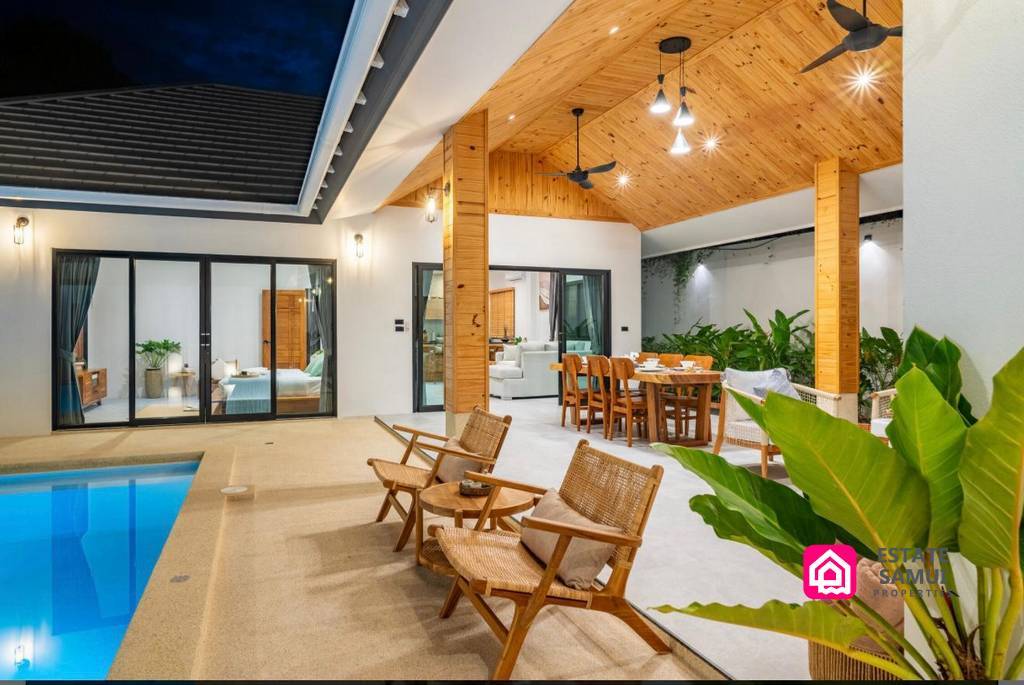 lamai modern pool villas