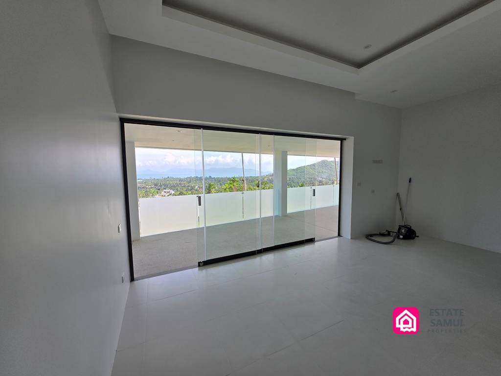 contemporary sea view villa for sale, koh samui