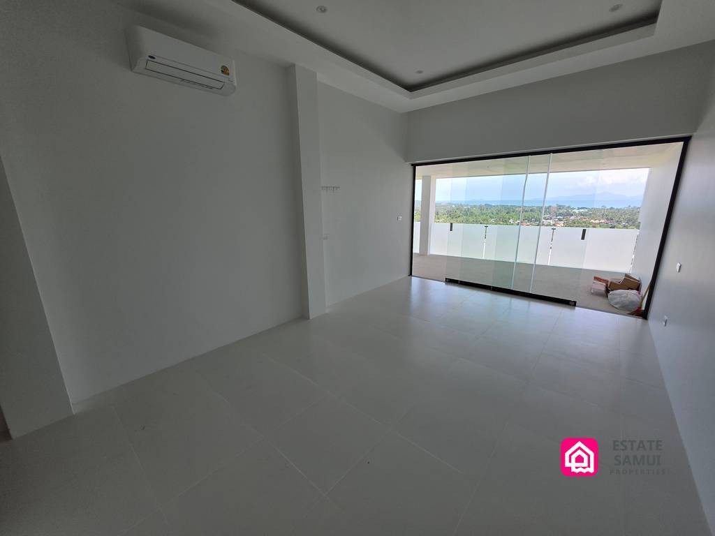 contemporary sea view villa for sale, koh samui