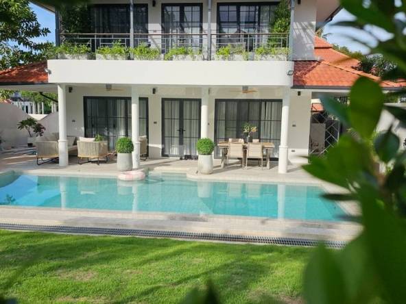 beach access villa for sale