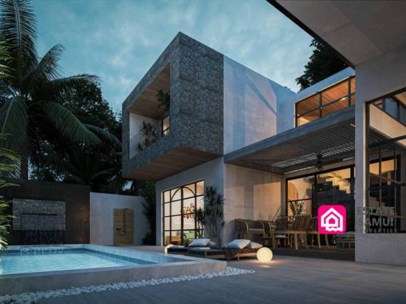 modern bangrak pool villas