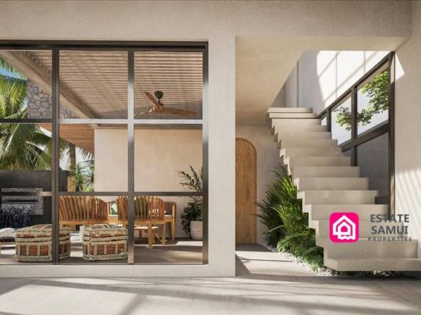 modern bangrak pool villas