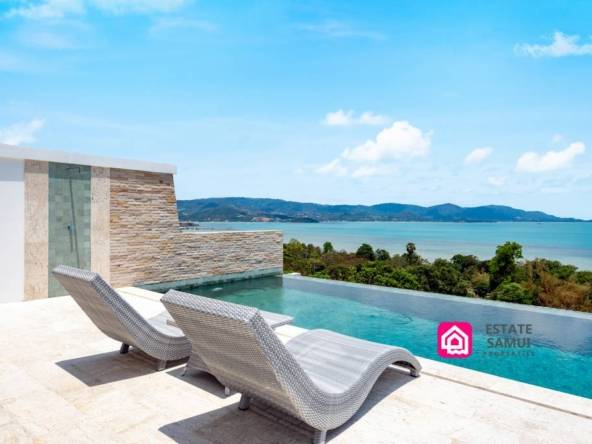 sea sunset view villa
