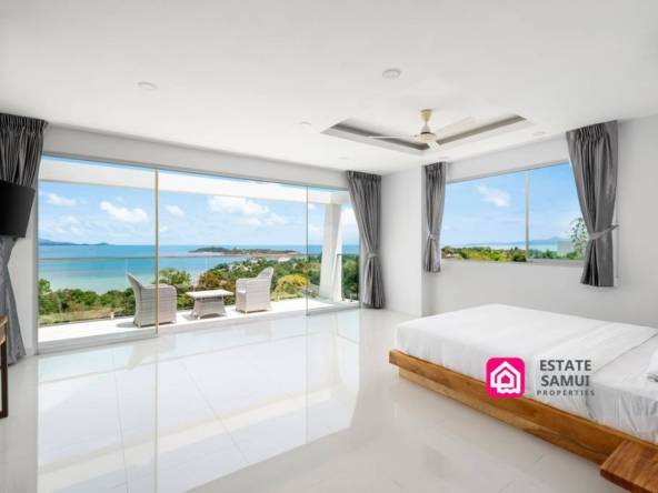 sea sunset view villa