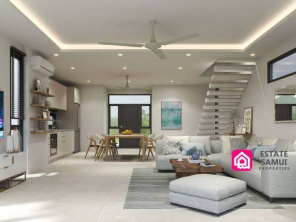 Modern affordable pool villas