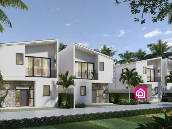 Modern affordable pool villas