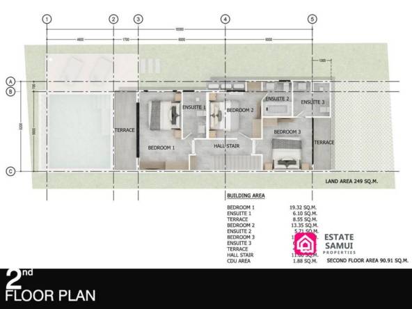 Modern affordable pool villas