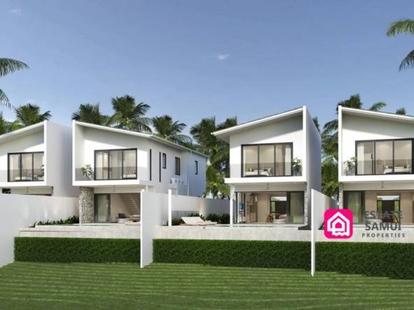 Modern affordable pool villas