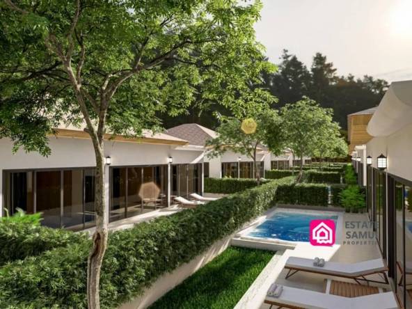 Well located pool villas