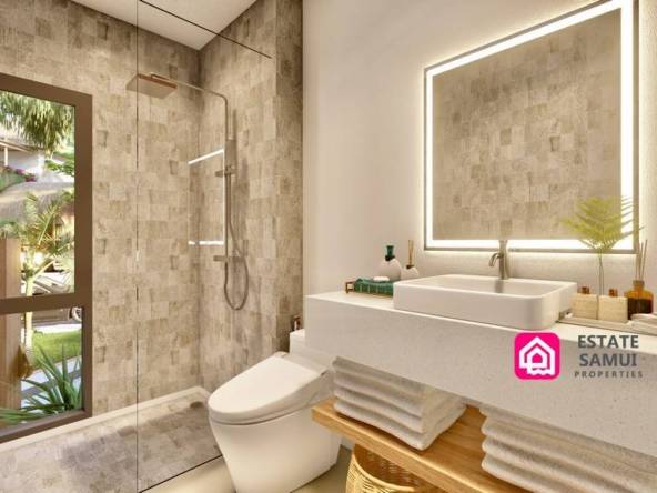 tropical pool villas for sale