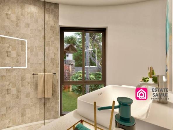 tropical pool villas for sale