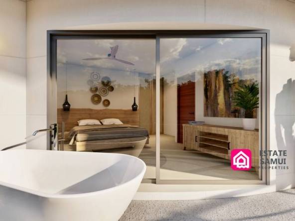 tropical pool villas for sale
