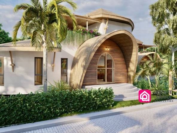 tropical pool villas for sale