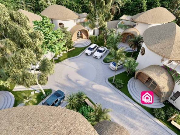 tropical pool villas for sale