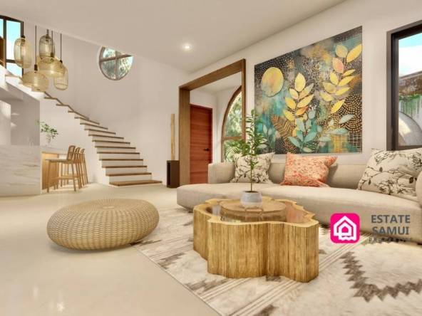 tropical pool villas for sale