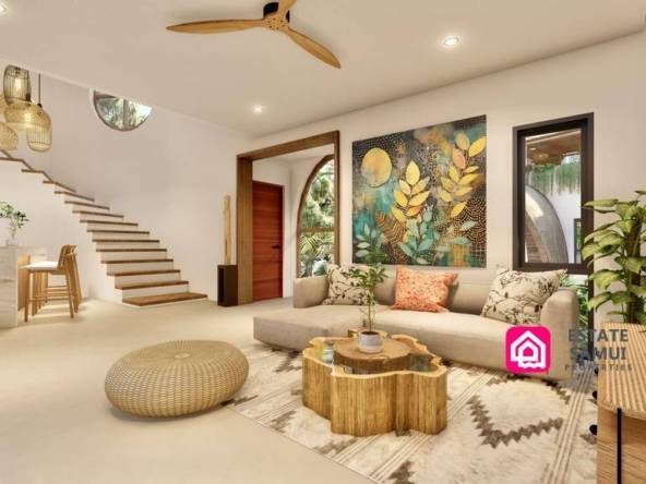 tropical pool villas for sale