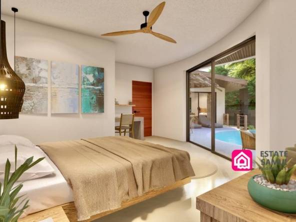 tropical pool villas for sale