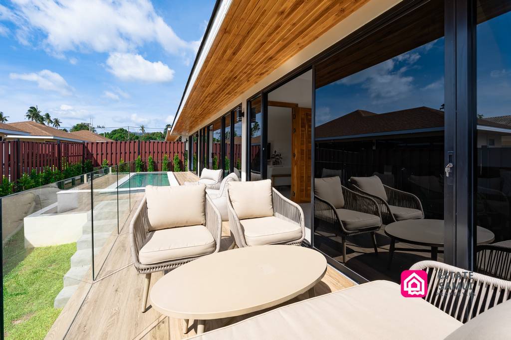 Well located pool villas