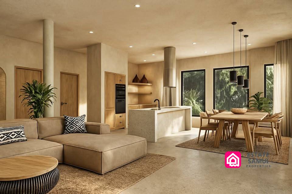 Modern Bohemian Pool Villas