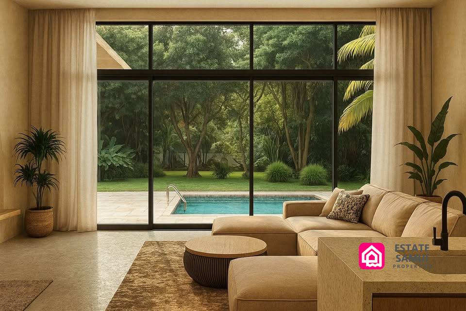 Modern Bohemian Pool Villas