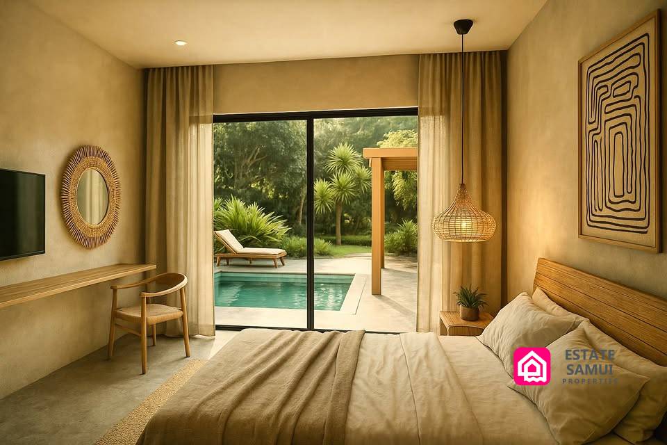 Modern Bohemian Pool Villas