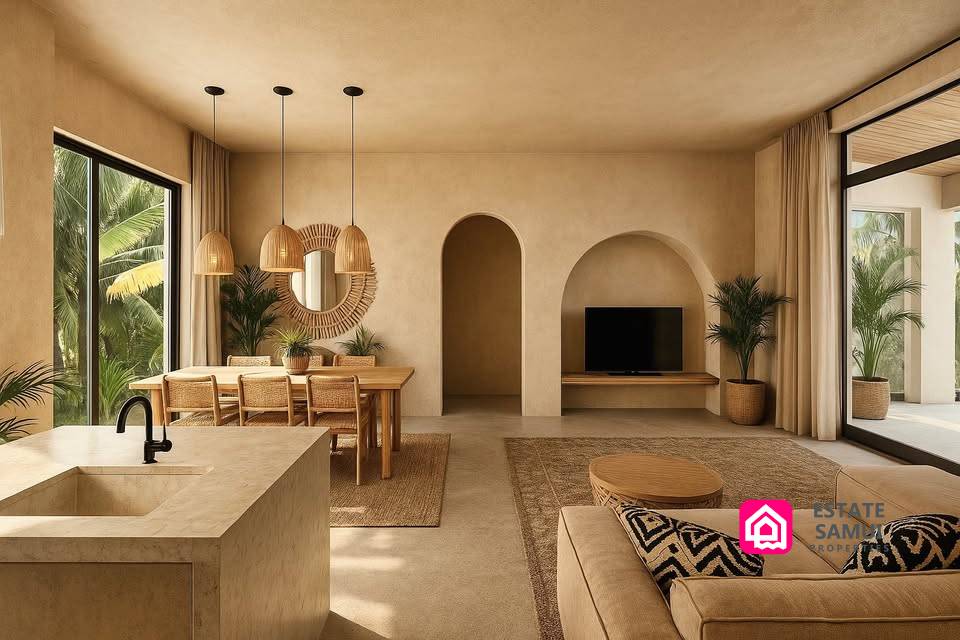 Modern Bohemian Pool Villas