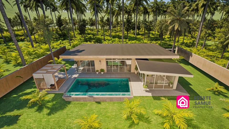 Modern Bohemian Pool Villas